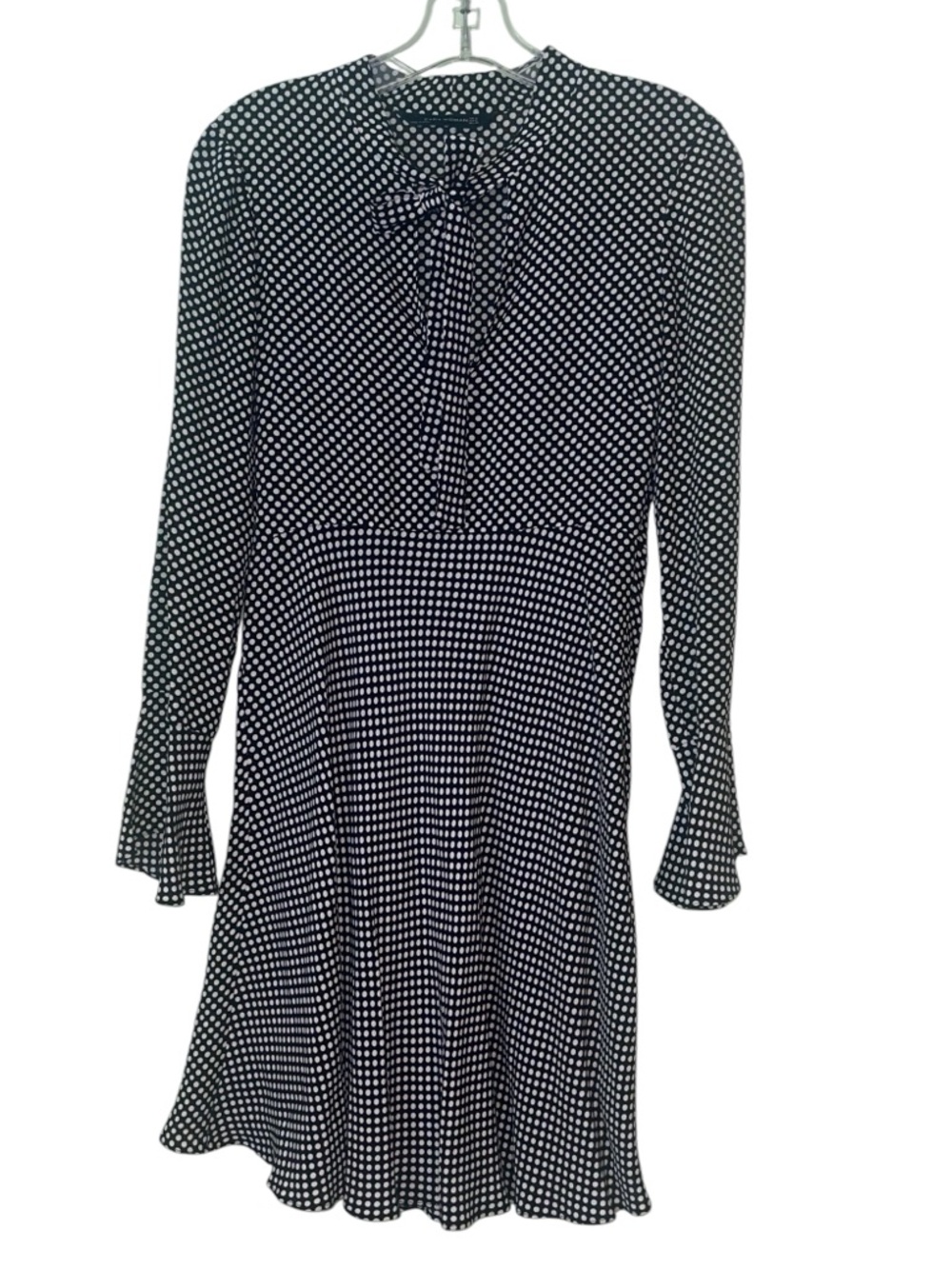 Zara, made in Spain, polka dot mini dress. Size small GUC - Picture 5 of 8